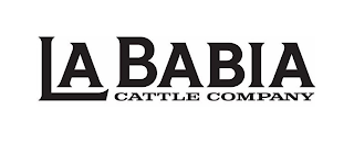 LA BABIA CATTLE COMPANY logo