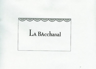LA BACCHANAL logo