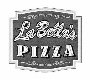 LA BELLA'S PIZZA logo