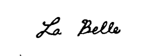 LA BELLE logo
