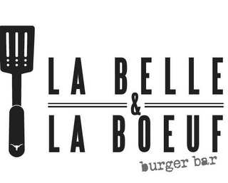 LA BELLE & LA BOEUF BURGER BAR logo