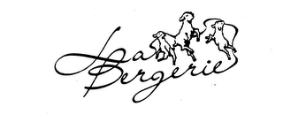 LA BERGERIE logo