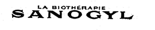 LA BIOTHERAPIE SANOGYL logo