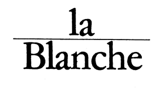 LA BLANCHE logo