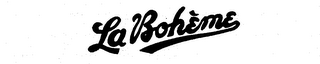 LA BOHEME logo