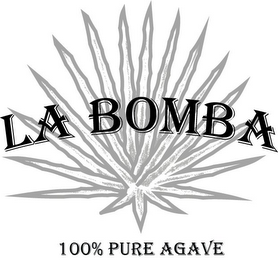 LA BOMBA 100% PURE AGAVE logo