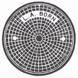 L.A. BORN logo