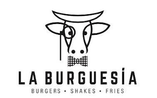 LA BURGUESIA BURGERS SHAKES FRIES logo