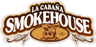 LA CABAÑA SMOKEHOUSE S H logo