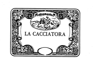 LA CACCIATORA logo