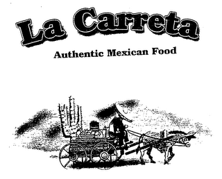 LA CARRETA AUTHENTIC MEXICAN FOOD logo