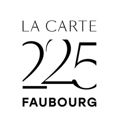 LA CARTE 225 FAUBOURG logo