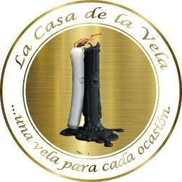 LA CASA DE LA VELA ...UNA VELA PARA CADA OCASIÓN logo