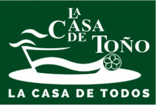 LA CASA DE TOÑO LA CASA DE TODOS logo