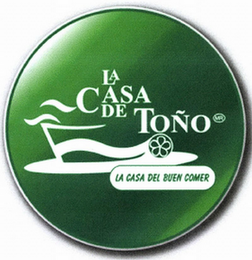 LA CASA DE TOÑO MR LA CASA DEL BUEN COMER logo