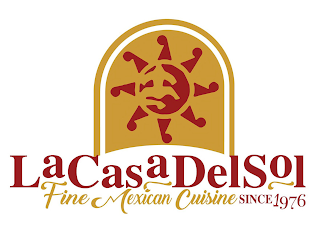 LA CASA DEL SOL FINE MEXICAN CUISINE SINCE 1976 logo