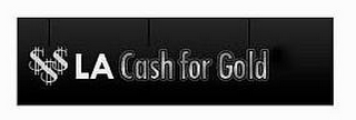 LA CASH FOR GOLD logo