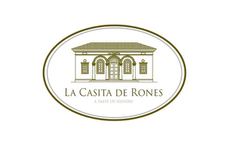 LA CASITA LA CASITA DE RONES A TASTE OF HISTORY logo