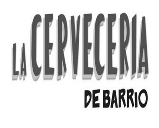 LA CERVECERIA DE BARRIO logo