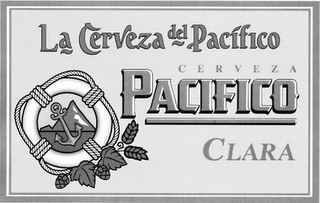 LA CERVEZA DEL PACIFICO CERVEZA PACIFICO CLARA logo