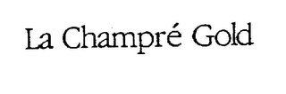 LA CHAMPRE GOLD logo