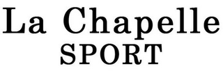 LA CHAPELLE SPORT logo