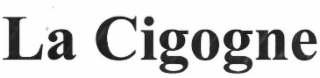 LA CIGOGNE logo