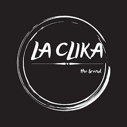 LA CLIKA THE BRAND logo