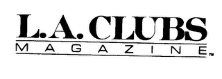 L.A. CLUBS logo