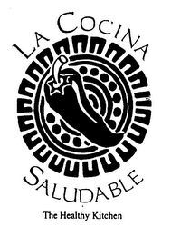 LA COCINA SALUDABLE THE HEALTHY KITCHEN logo