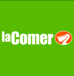 LA COMER logo