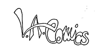 L.A. COMICS logo