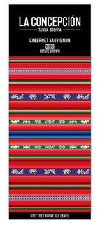 LA CONCEPCIÓN TARIJA-BOLIVIA CABERNET SAUVIGNON 2016 ESTATE GROWN 6127 FEET ABOVE SEA LEVEL logo