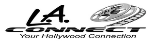 L.A. CONNECT YOUR HOLLYWOOD CONNECTION logo