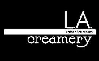 L.A. CREAMERY ARTISAN ICE CREAM logo