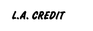 L.A. CREDIT logo