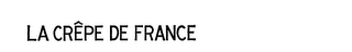 LA CREPE DE FRANCE logo
