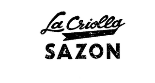LA CRIOLLA SAZON logo
