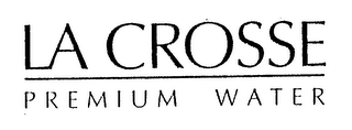 LA CROSSE PREMIUM WATER logo