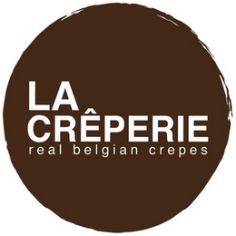 LA CRÊPERIE REAL BELGIAN CREPES logo