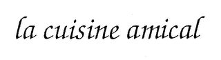 LA CUISINE AMICAL logo