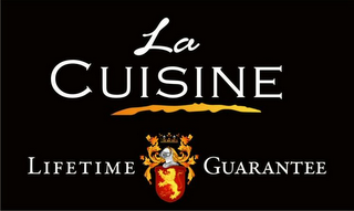 LA CUISINE LIFETIME GUARANTEE logo
