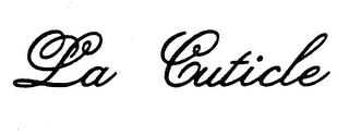 LA CUTICLE logo