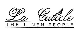 LA CUTICLE THE LINEN PEOPLE logo