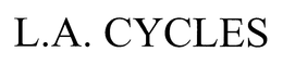 L.A. CYCLES logo