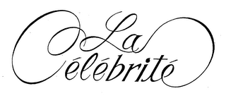 LA CÉLÉBRITÉ logo