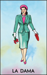 LA DAMA logo