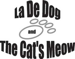 LA DE DOG AND THE CAT'S MEOW logo