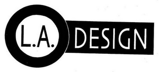 L.A. DESIGN logo