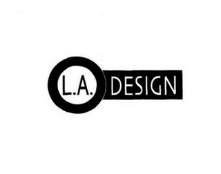 L.A. DESIGN logo